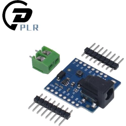 DC Power Shield V1.1.0 for wemos D1 mini development board DC power supply screen module