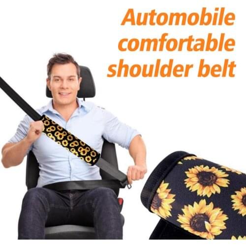 Universal 3D Sunflower Detail Styling Car Seat Protector Car Front Seat Covers+Steering Wheel Cover Automobile Seat Protector