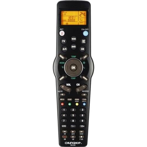 CHUNGHOP RM991 Smart Universal Remote Control Multifunctional Learning Remote Control for TV/TXT,DVD CD,VCR,SAT/CABLE and A/C