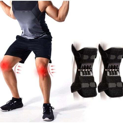 Knee Protection Booster Power Support Knee Pads Powerful Rebound Spring Force Sports Reduces Soreness Old Cold Leg Protection