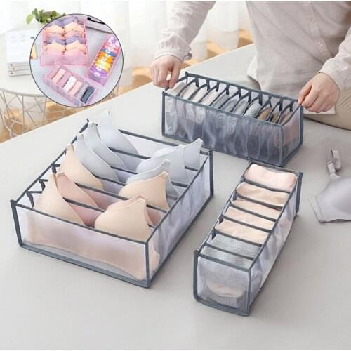 Underwear Bra Socks Panties Storage Boxes Wardrobe Cabinet Closet Storage Drawers Organizers Containers Home Storage Save Space