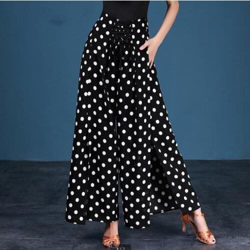 New Type female Latin Dance Pants National Standard Dance Pants Practicing Point Girls'Pants Training Trousers