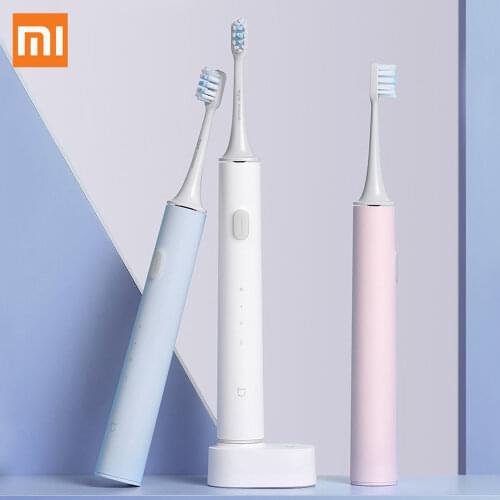 XIAOMI MIJIA T500 Sonic Toothbrush Smart Electric Toothbrush Ultrasonic Brush IPX7 Waterproof Electronic Tooth For Toothbrushes