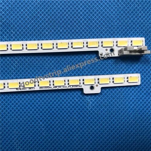 2Pieces/lot BN64-01639A 40-inch LCD backlight lamp UA40D5000PR bn64-01639a LTJ400HM03 2011SVS40 62LED 440MM Left and right