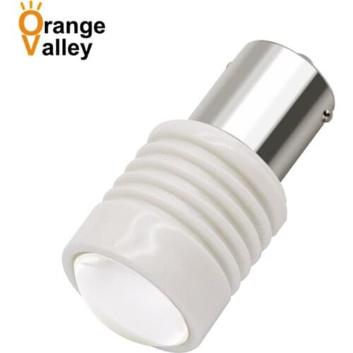 50Pcs 1156 BA15s P21W Canbus 6 smd Ceramics 3030 Car LED Turn Signal Lamps Auto Tail Lamp Rear Lights