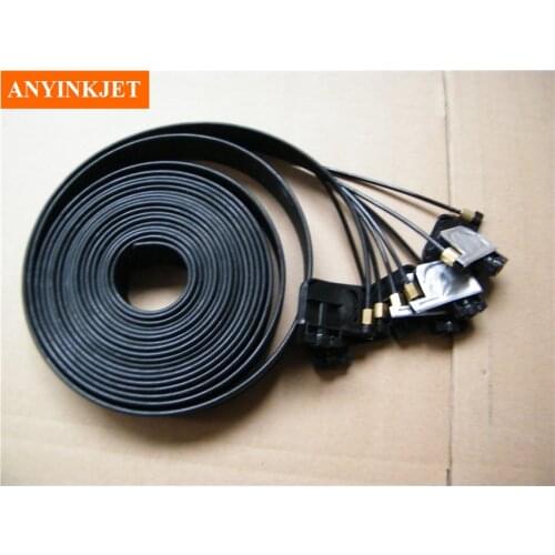 6 color ink tube hose pipe pipe line 1.3m with uv square small damper screw nuts oring for For Epson R330 R290 T50 L800 1390