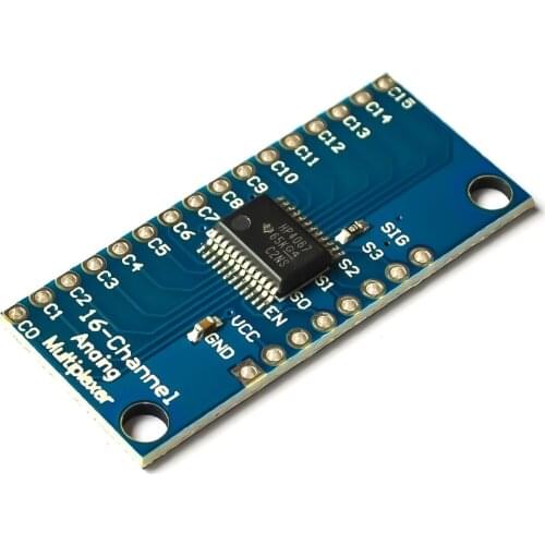 CD74HC4067 16-Channel Digital Multiplexer Breakout Board Module For