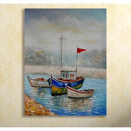 Настенные картины пейзажи MMSCozyArt China At AliExpress