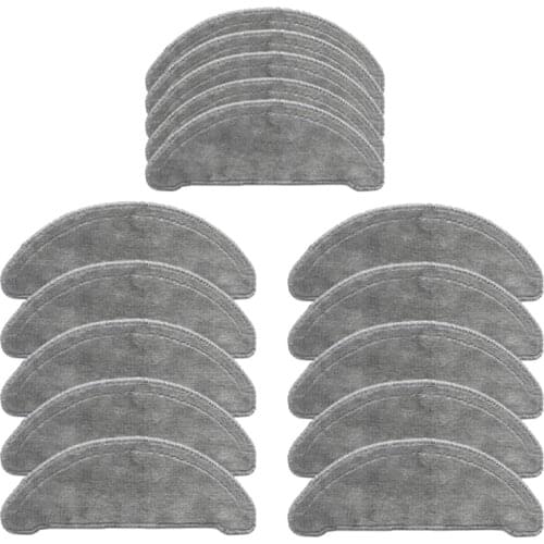 15Pcs Replaceable Mop Cloths Accessories Sets Parts for Xiaomi Roidmi EVE Plus Robot Vacuum Cleaner