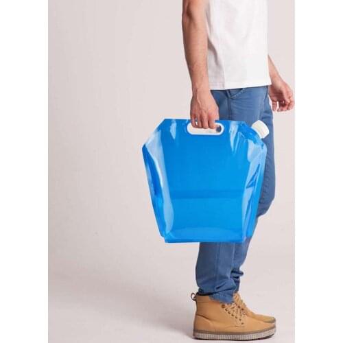 Outdoor water bag portable foldable water storage container cooking barbecue water bag 5L/10L water tank camping equipment