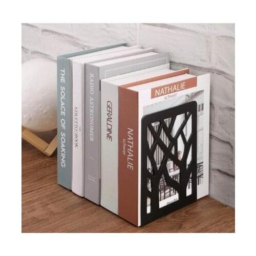 You Bella LLC Trees Models Book Ends for Bookshelfs, Office, Bookends for Shelves, Book Ends for Heavy Books, Heavy Duty