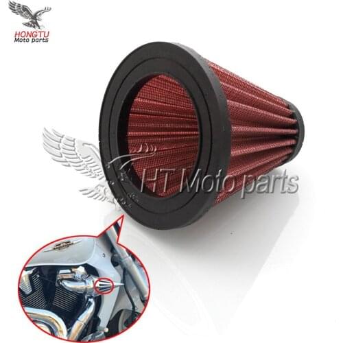 For SUZUKI Boulevard M109R Yamaha Warrior 2002-09 Honda Steed 400 600 Motorcycle modified Air Cleaner Replacement Filter Element