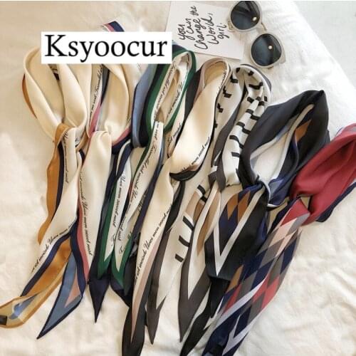Size 120 * 35cm,2020 New Square Scarf Scarf Beach Towel Scarf Female Four Seasons Scarf Female Scarf Brand Ksyoocur E30