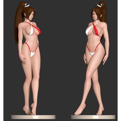 1/24 75mm 1/18 100mm Resin Model Kits Bikini Girl Girl Unpainted No Color RW-175