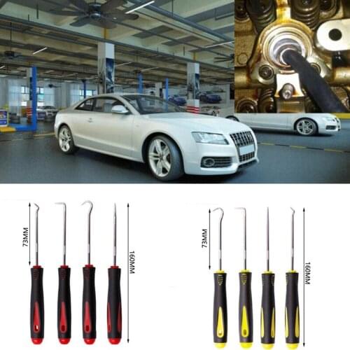 4Pcs/set Durable Car Remover Tools Auto Car Pick and Hook Set O Ring Oil Seal Gasket Puller Remover Craft Hand Mechanic Tools