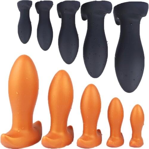 Huge Anal Plug Buttplug Silicone Butt Plug Sex Toys For Man Prostate Massager Anal Expander Female Masturbate BDSM Toy