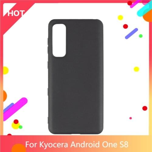 Android One S8 Case Matte Soft Silicone TPU Back Cover For Kyocera Android One S8 Phone Case Slim shockproof