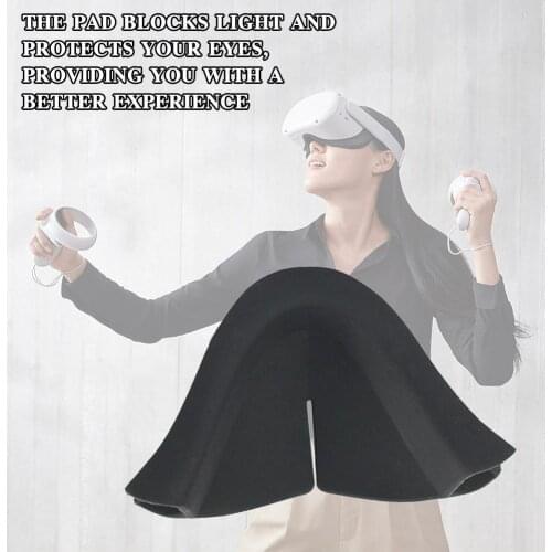 Anti-Leakage Nose Pad For Oculus Quest 2 VR Light-blocking Nose Pad Silicone Quest For Oculus Eco-friendly Glasses Pad VR X9A6