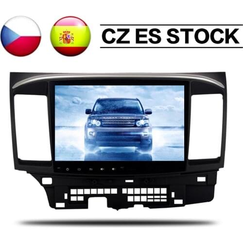 Android 9.0 4+32G NO DVD Player Car GPS Navigation Head Unit For Mitsubishi Lancer Lancer X Galant Fortis 2007 08 -2017 EVO 10