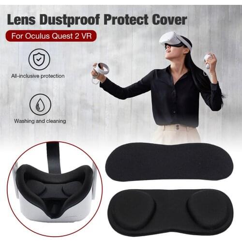VR Lens Anti Scratch Easy Clean Durable Full Case Lightweight Protective Cover Dustproof Accessories Soft Gift For Oculus Quest