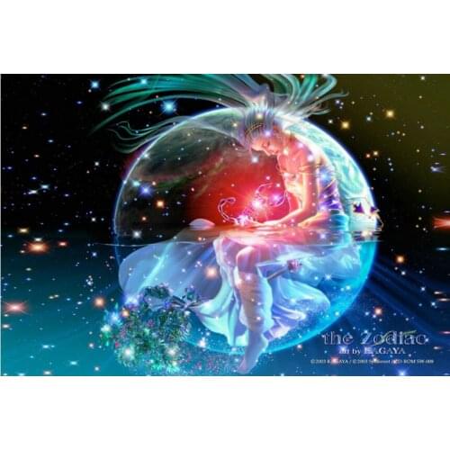 Scorpio The wooden puzzle 1000 pieces ersion jigsaw puzzle white card adult adult heart disease mental Relax toys