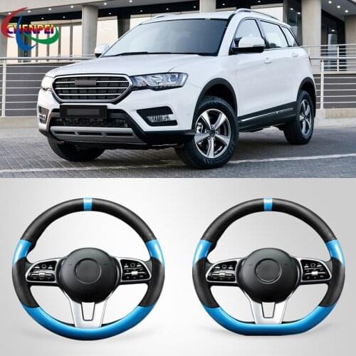 Four Seasons Universal Car Steering Wheel Cover For HAVAL Series H2 H6 Sport H9 F7 F7X Car Accessories