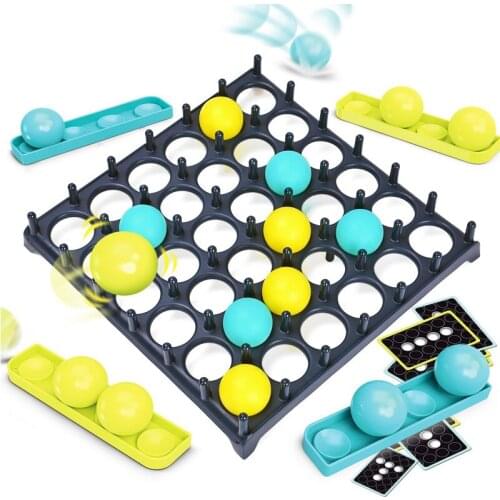 Jumping Ball Throwing Game Interactive Sport Toy Balls Desktop Board Stretch Game Table Game Puzzle Decompression Toy Childrens