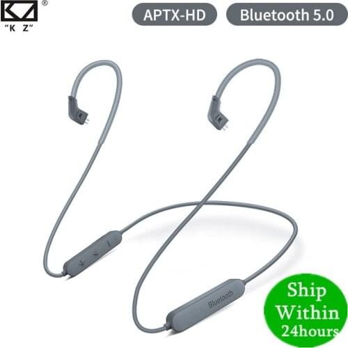 KZ Aptx HD QCC3034 Bluetooth5.0 Wireless Module Earphone Upgrade Cable Applies Original Headphone AS10 ZST ES4 ZSN Pro ZS10 AS16