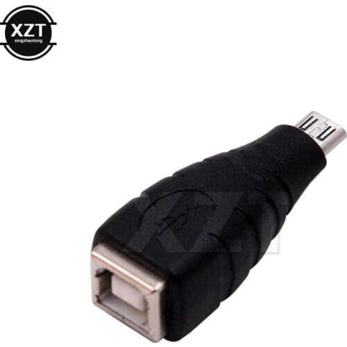 Newest Arrival Mini USB B type 5pin Micro USB type 5pin male to USB 2.0 B Type Female Printer Scanner Adapter