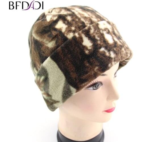 BFDADI Autumn Winter Camouflage Tactical Cap Airsoft Hunting Outdoor Military Motorcycle Ski Cycling Protection Full Hat