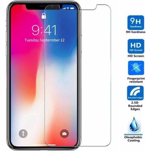 Tempered Glass For iPhone 11Pro X XR XS Max Screen Protector SE 2020 Protective Film On iPhone11 11promax Glas Phone Accessories