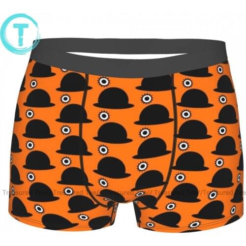 Clockwork Orange Underwear Sublimation Polyester Pouch Trunk Hot Male Funny Boxer Brief