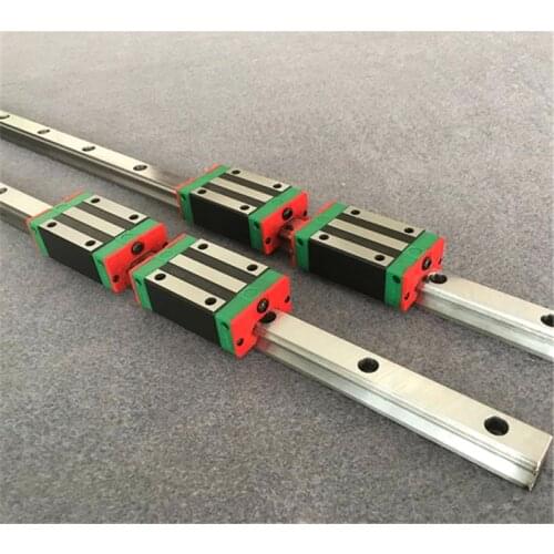 2 Set Linear Rails HGR15 + 1 Ballscrew SFU1605 Any Length + Support BK/BF12 + 1 Coupler For CNC