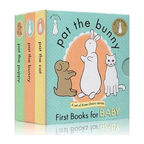 3 books/set English picture book Bunny early childhood education childrens literacy book 0-6 years old new hot Libros