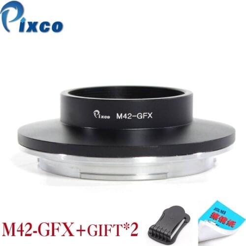 Pixco M42-GFX 50S Adapter For M42 Screw Lens to Fujifilm GFX 50S Medium Format Camera