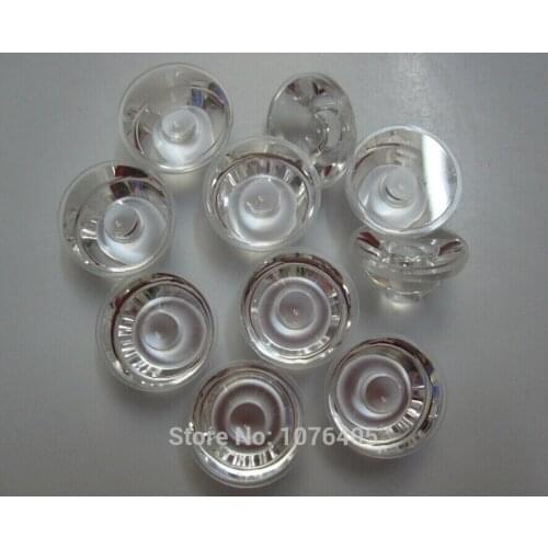 Free shipping 50pcs/lot 20mm Led Lens 60 Degree For 1w 3w 5w led spot light beam angle 60 90 120 degree Condensing Lens