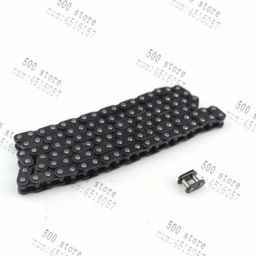 T8F 108 links loops Chain with Spare Master Link 2 stroke 47cc 49cc Mini Pocket Bike mot Dirt Bikes motorcycle ATV