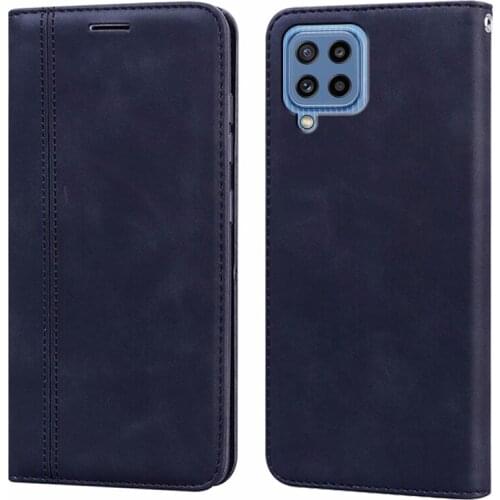 Patterned Case For Samsung Galaxy M32 SM-M325F/DS Flip Cover For Samsung M02s M11 M12 M42 5G M62 M21S M31S M51 M01 Core Fundas