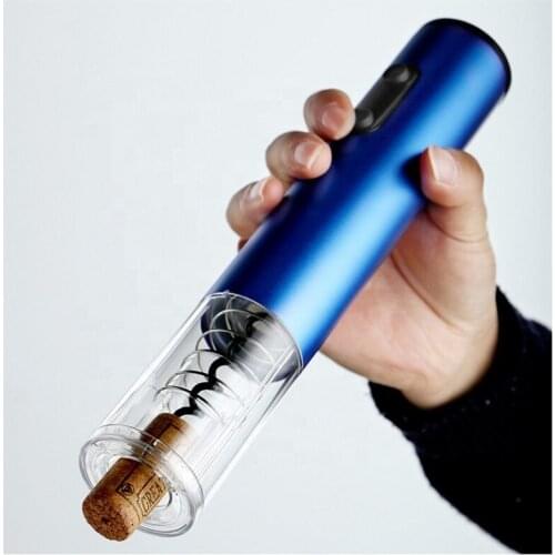 Electric Corkscrew Automatic Wine Bottle Opener Foil Cutter Set Kichen Tools Battery Powered Cork Remover Home Bar Accessories