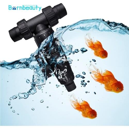 Aquarium Water Change Tools Three Valves Fish Tank Water Filter Accessories Aquarium Water Pump Tools