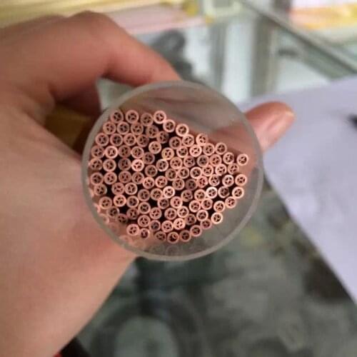 Multi hole Copper tube 3.5*400 and Multi hole Copper tube 4.0*400 for EDM drilling machine