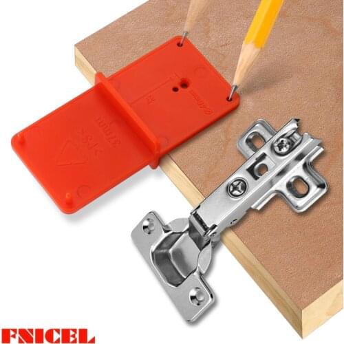 Hinge Hole Drilling Guide 35mm 40mm Hing Installation Jig Door Cabinet Hinge Hole Locator Woodworking Tool
