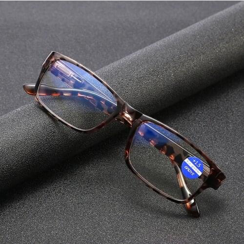 Classic Women Reading Glasses Square Men Glasses Presbyopia Computer Reading Glasses Diopter+1.0+1.5+2.0+2.5+3.0+3.5+4.0