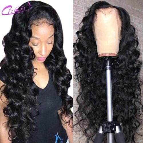 28 Inch Lace Front Wig 13x4 Loose Deep Wave Wig 5x5 Loose Deep Wave Closure Wig Brazilian 4x4 Closure Wig Pre Plucked Human Hair