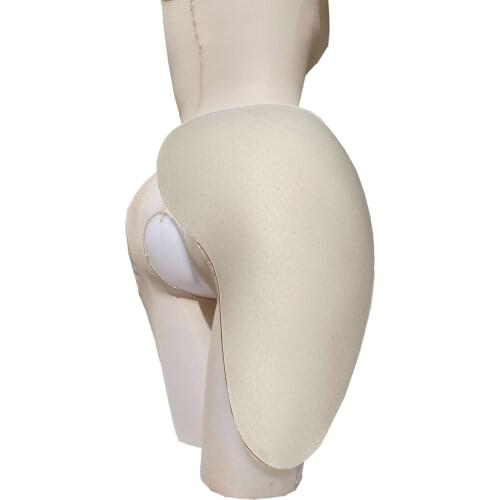 2PCS Self-adhasive Sponge Hip Pads Removable Butt Lifter Artificial Women Hip Enhancer Ajusen for Crossdresser Transgender