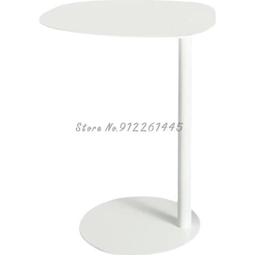 Nordic Living Room Sofa Side Table Iron Small Tea Table Modern Mobile Bedside Table Creative Corner Bedroom Side Table
