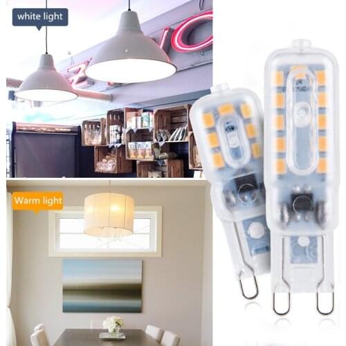LED Bulb 3W 5W 7W G4 G9 Light Bulb AC 220V LED Lamp SMD2835 Spotlight Chandelier Lighting Replace 20w 30w Halogen Lamp