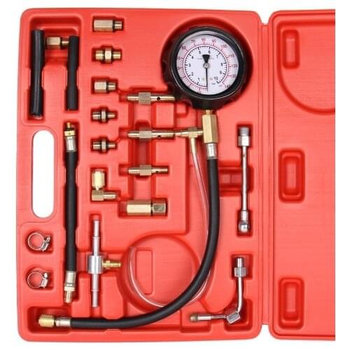 TU-114 Auto Fuel Pressure Gauge Diagnostics Tools For Fuel Injection Pump