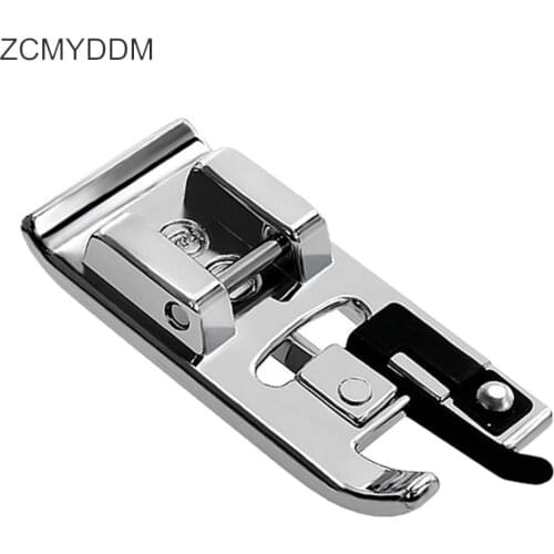 ZCMYDDM 1PC Overlock Overcast Sewing Machine Presser Foot for Rolled Hem Foot Sewing Equipment Low Shank Snap On DIY Sewing Tool