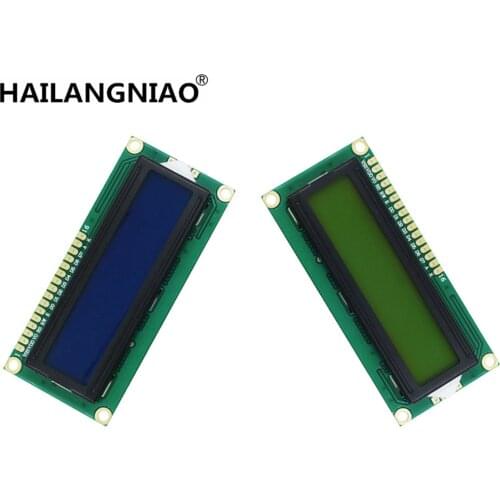 10PCS LCD1602 1602 LCD Module Blue / Yellow Green Screen 16x2 Character LCD Display PCF8574T PCF8574 IIC I2C Interface 5V